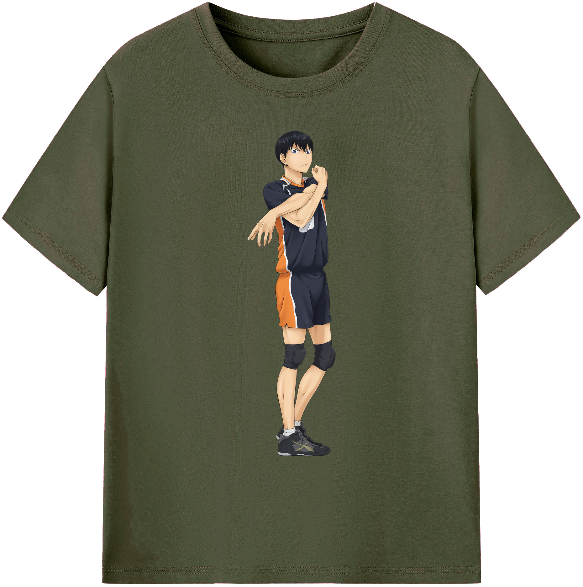 （画像用） ハイキュー!! Haikyu!! 綿100％ メンズ半袖Tシャツ｜肌触りやわらか＆通気性
